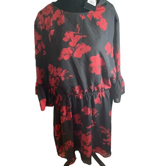 NWT ABS collection floral plus dress - Picture 4 of 5